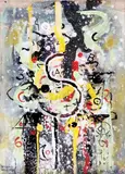 Second message by Léon Bellefleur, Aquarelle, sold Feb 2025