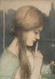 Francesca by Jan Bogaerts, Pastel et crayon sur papier, sold Dec 2019