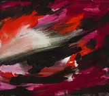 Un été by Rita Letendre, oil on canvas, sold May 2024