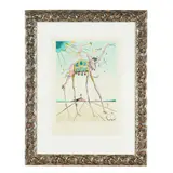 Celestial Elephant by Salvador Dalí, Lithograph in colors, sold Jan 2026