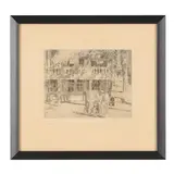 Toby's, Cos Cob by Childe Hassam, Etching, sold Jan 2026