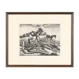 Planting by Thomas Hart Benton, Lithograph, sold Jan 2026