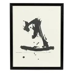 Summertime in Italy by Robert Motherwell, Lithograph on BFK Rives paper, sold Jan 2026