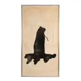 Samaurai by Robert Motherwell, Lithograph on white handmade wove Japanese Suzuki paper, sold Jan 2026