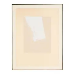 Silent Curtain by Helen Frankenthaler, Lithograph in colors on pinkish-ivory wove Arches paper, sold Jan 2026