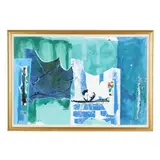 Untitled by Steven Silverleaf, Acrylic and paper on rag board, sold Jan 2026