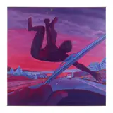 Icarus by George Bireline, Oil on canvas, sold Jan 2026