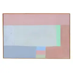 Small Colorfield by George Bireline, Acrylic on canvas, sold Jan 2026