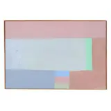 Small Colorfield by George Bireline, Acrylic on canvas, sold Jan 2026