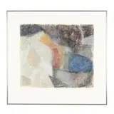 A Painter's Poem by Edith London, Oil pastel and pencil on paper, sold Jan 2026