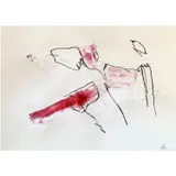 Sans titre by Aldric Beckmann, 2020, Acrylique, encre et crayon sur papier, sold Apr 2020