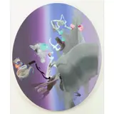 Pourpre by Stéphane Calais, 2009, Acrylique sur toile, sold Apr 2020