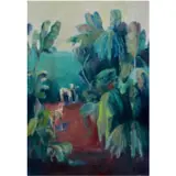 Cani (aprile) by Paul de Flers, 2019, Huile et pigments sur toile, sold Apr 2020