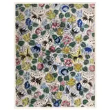 Papillons et fleurs by Raoul Dufy, Gouache sur papier, sold Apr 2020