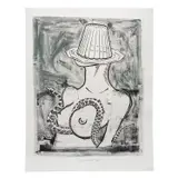 She blew the job interview with her arrogance by Steve Gianakos, Lithographie sur papier velin en quatre passages - Edition de 30 exemplaires, sold Apr 2020
