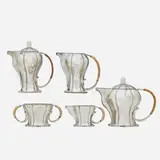 Secessionist Coffee Service by attribution Hans Bolek, Austria, sold May 2017