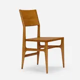 Chair, model 602 by Gio Ponti, c. 1950, ash, oak, beech, sold Mar 2023