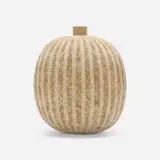 Siklac vessel by Claude Conover, 1981, glazed stoneware with engobe decoration, sold Mar 2023