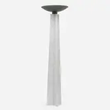 Wagneriana torchere by Lella and Massimo Vignelli, 1986, marble, brass, sold Mar 2023