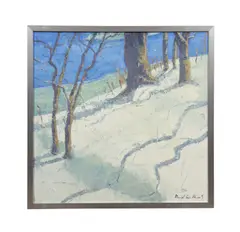 Winter Creek by David A. Williams, oil on canvas, sold Jul 2025