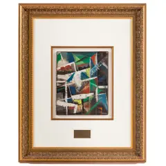 Untitled by Alexandra Aleksandrovna Exter, Oil on board, sold Aug 2022