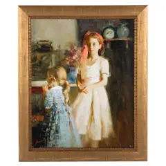 Untitled by Giuseppe Dangelica Pino, Giclee on canvas, sold Aug 2022