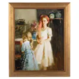Untitled by Giuseppe Dangelica Pino, Giclee on canvas, sold Aug 2022