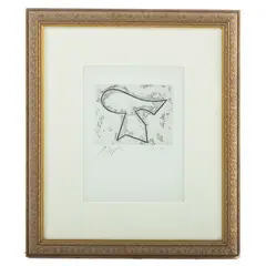 Untitled by Jean Arp, Etching, sold Aug 2022