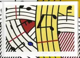 Musical Notes (Composition IV) by Roy Lichtenstein, screenprint in colors on Rives BFK, sold Jan 2025