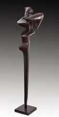 Ritual Dancer, 1960-1962 by Sorel Etrog, bronze, sold Nov 2024