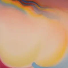 Big Angel, 1971 by Kenneth Lochhead, acrylic on canvas, sold Nov 2024