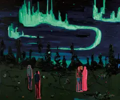 The Lost, 2008 by Kim Dorland, oil and acrylic on canvas, sold Nov 2024