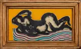 Untitled by Frederic Karoly, 1935, oil painting on canvas, sold Aug 2023