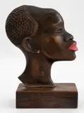 Untitled by Karl Hagenauer, bronze bust sculpture, sold Aug 2023