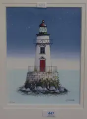 The Lighthouse II by Gary Walton, print, offered Jul 2023