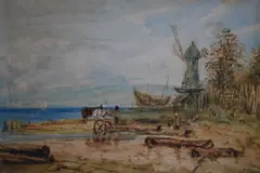 Brighton 1854 by S.E Hurst, watercolour, offered Jul 2023