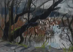 April Sun by Fiona Clucas, mixed media, offered Jun 2023
