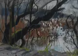 April Sun by Fiona Clucas, mixed media, offered Jun 2023