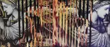 A group of four experimental multi-panelled photographic by Robert Richfield, photograph, offered Jun 2023