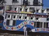 A photograph of Maxicolour photography truck by Robert Richfield, photograph, offered Jun 2023