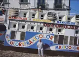 A photograph of Maxicolour photography truck by Robert Richfield, photograph, offered May 2023