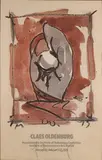 Untitled by Claes Oldenburg, print (other), offered Jul 2025