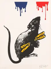 Untitled by Blek le Rat, pencil, offered Jul 2025