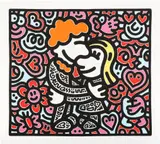 Untitled by Sam Cox, screenprint, offered Jul 2025