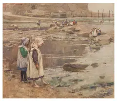 Untitled by Harold Knight, watercolour, offered Jun 2025