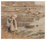 Untitled by Harold Knight, watercolour, offered Jun 2025
