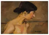 Untitled by Ruskin Spear, oil on board, offered Jun 2025