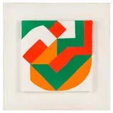 Untitled by Margaret Mellis, oil on canvas, offered Jun 2025