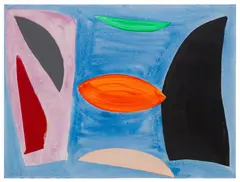 Untitled by John McLean, acrylic and mixed, offered Jun 2025