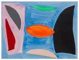 Untitled by John McLean, acrylic and mixed, offered Jun 2025